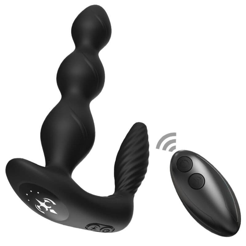 ARMONY - Manfun vibrator i stimulator analni utikač daljinski upravljač crni