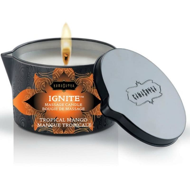 KAMASUTRA - MASAŽNA SVEČA, TROPSKI MANGO 170 G