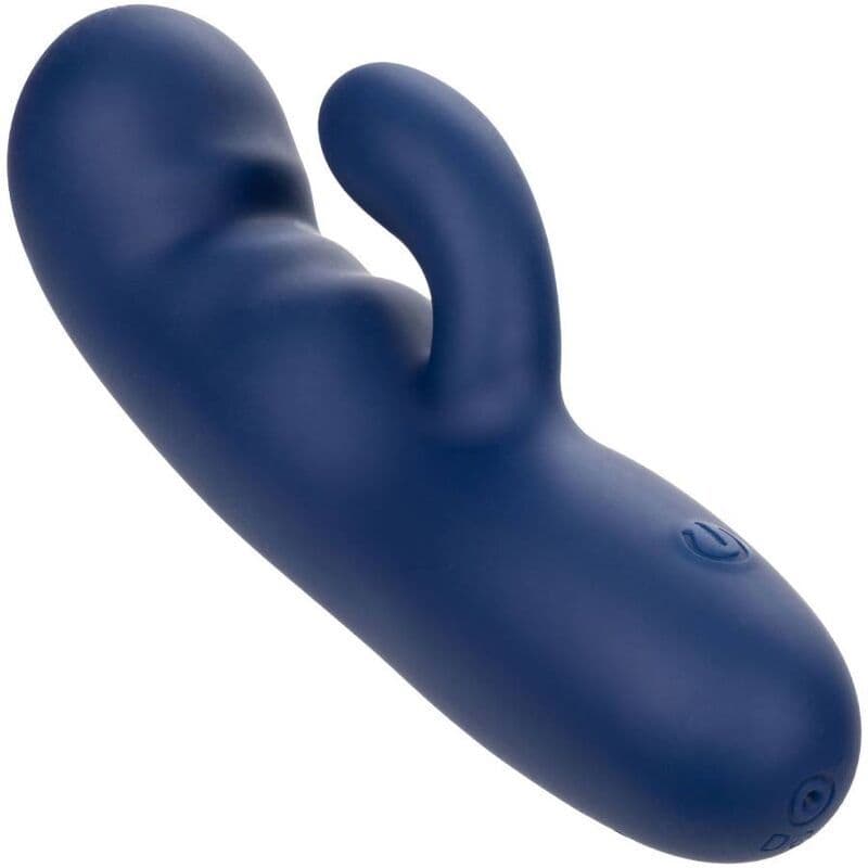 CALEXOTICS - CASHMERE SILK DUO VIBRATOR S DVOSTRUKIM MOTOROM, PLAVI