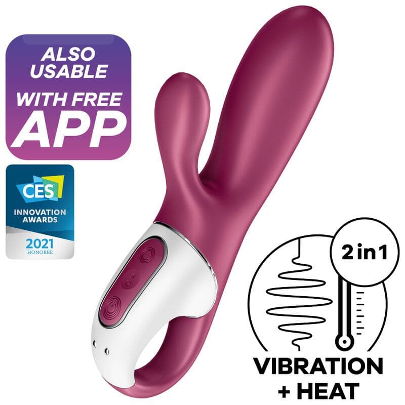 SATISFYER - VIBRATOR ZA G-TOČKU HOT BUNNY