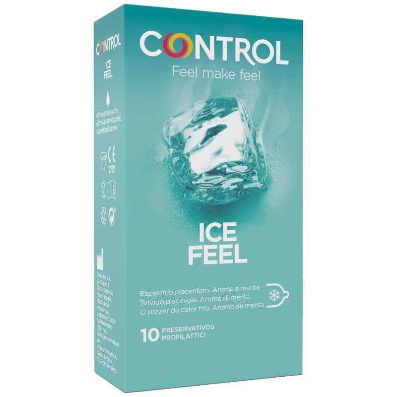 CONTROL - KONDOMI ICE FEEL, HLADEĆI UČINAK, 10 KOMADA