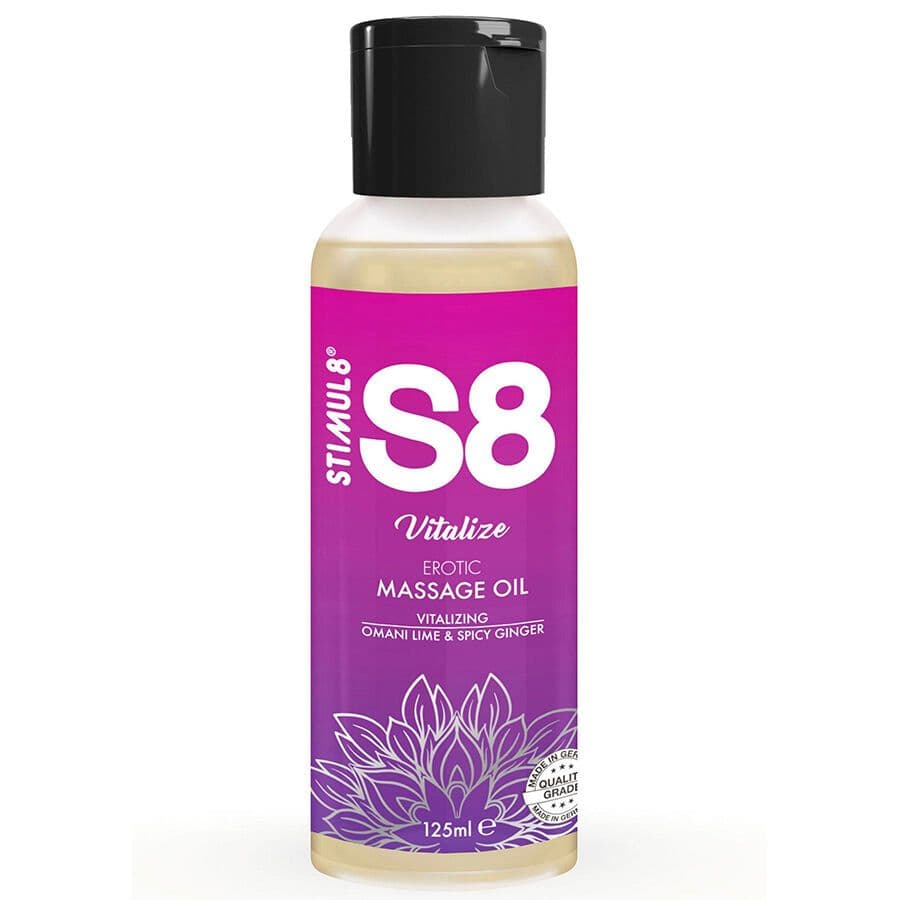 STIMUL8 - S8 VITALIZE MASAŽNO OLJE LIMETA 125 ML