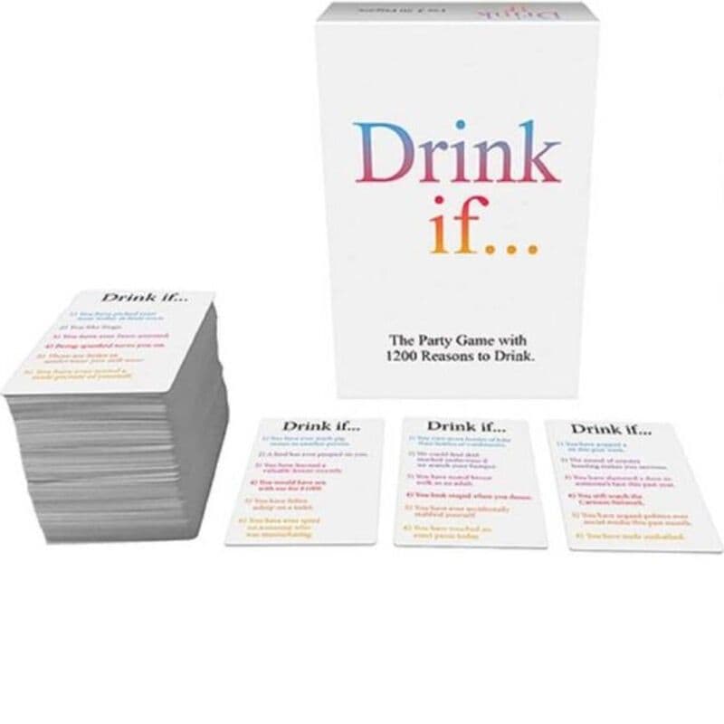 Gioco divertente di carte Drink if