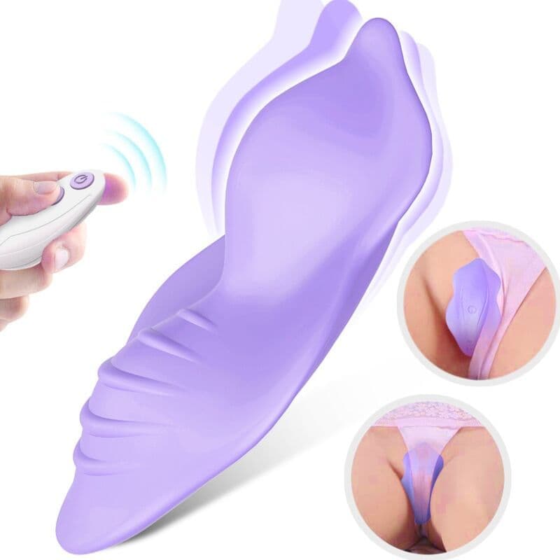 ARMONY - Whisper haljine vibrator daljinski upravljač ljubičasta