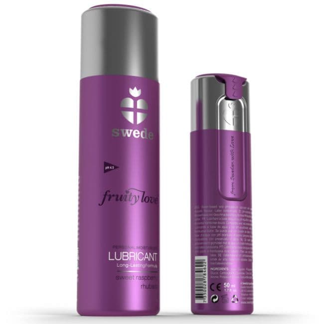 SWEDE LUBRIKANT FRUITY LOVE MALINA I RABARBARA 50 ML