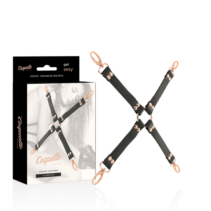 Fantasy vegan leather hog tie