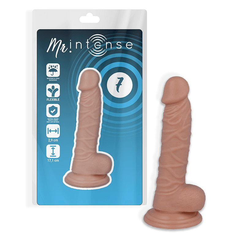 MR INTENSE - 7 realističan dildo, 17,1 cm Ø 2,9 cm
