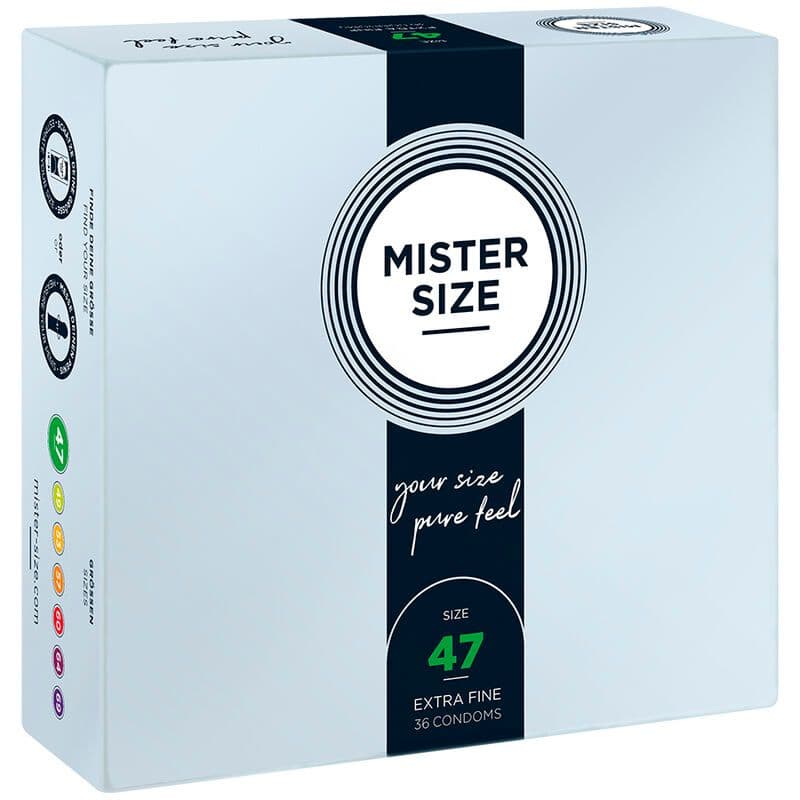 MISTER SIZE - KONDOMI VELIČINA XS 47 MM (36 KOMADA)