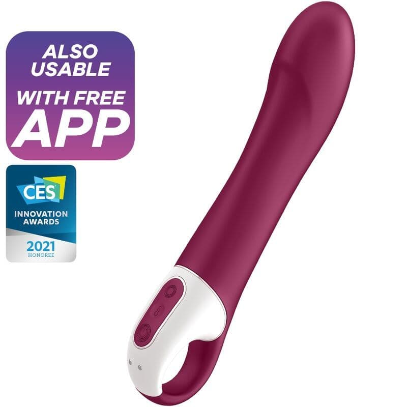 SATISFYER - VIBRATOR ZA G-TOČKU BIG HEAT