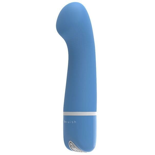 B SWISH - BDESIRED DELUXE CURVE VIBRATOR, LAGUNSKO PLAVA