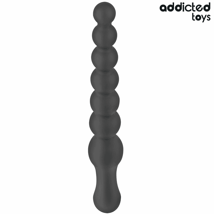 ADDICTED TOYS - DVOJNI SILIKONSKI ANALNI MASAŽER 24 CM