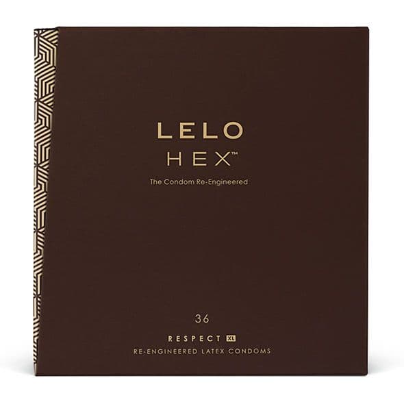 LELO - HEX Respect XL kondom, pakiranje 36
