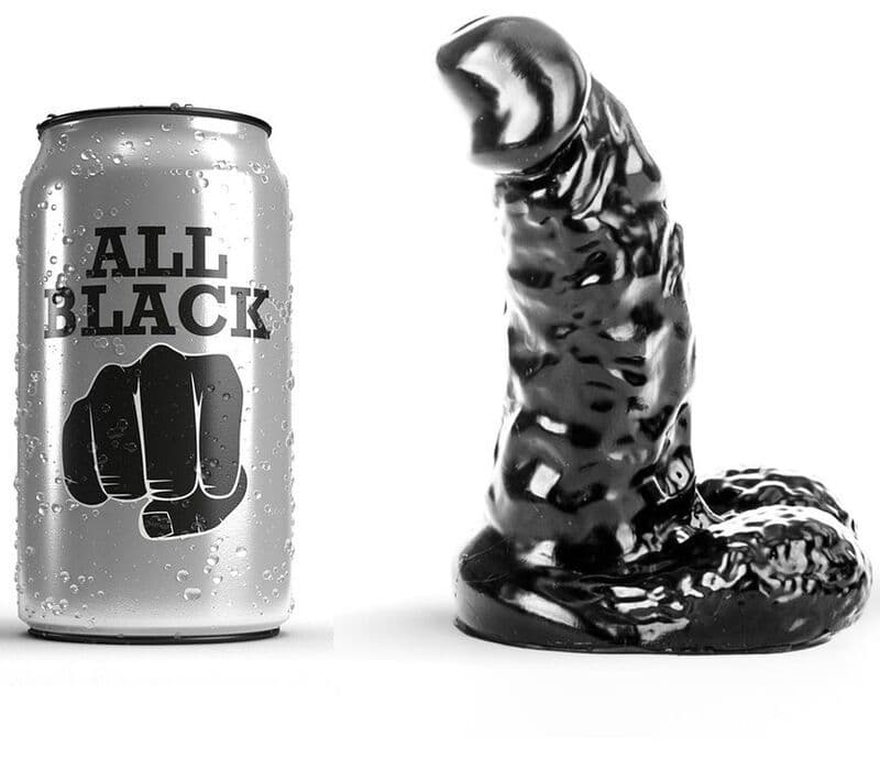 ALL BLACK - Dildo 13 cm
