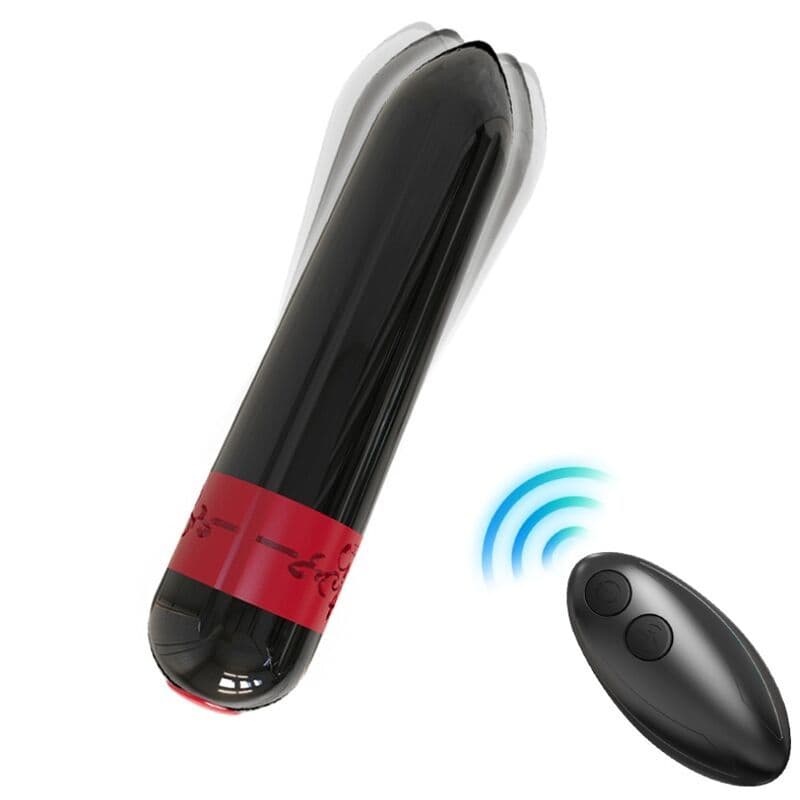 ARMONY - Rocket vibrator puščac daljinski upravljač crna