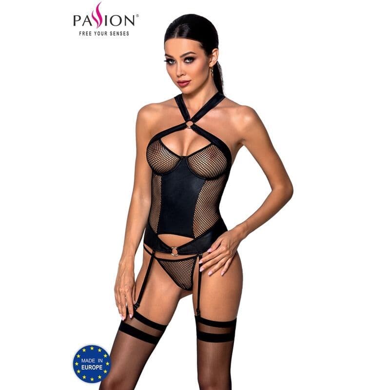 PASSION - AMANDA CORSETTO IN PELLE ECOLOGICA