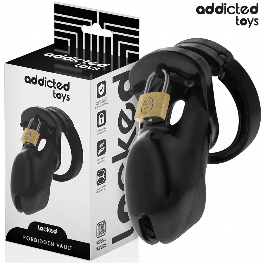 ADDICTED TOYS LOCKED - GABBIA PER PENE FORBIDDEN VAULT 10 CM