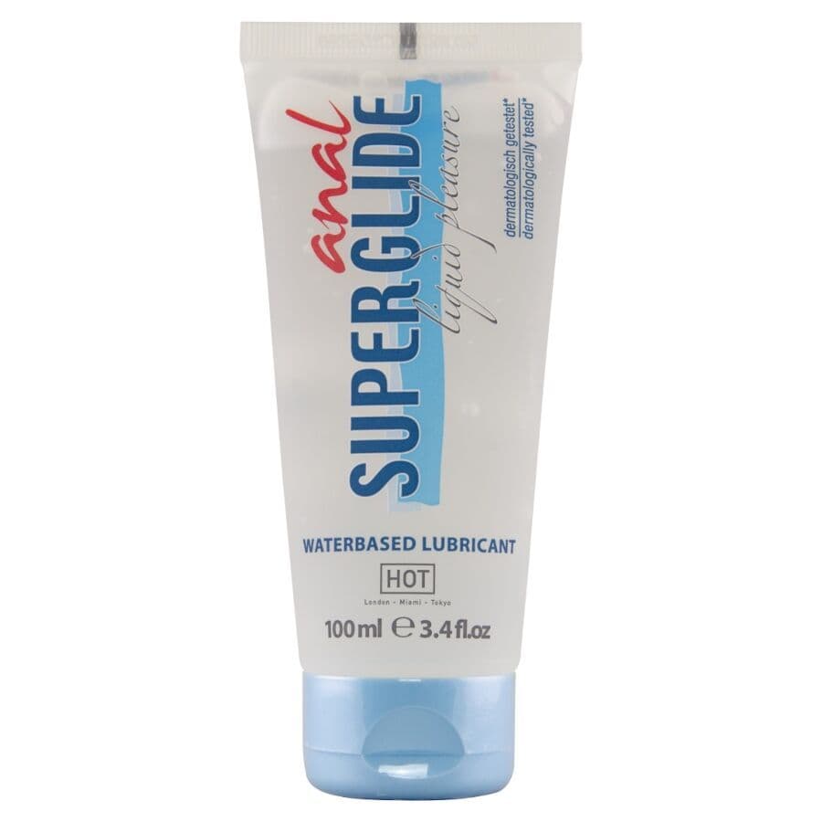 HOT - ANAL SUPERGLIDE LIQUID PLEASURE LUBRIKANT NA BAZI VODE 100 ML